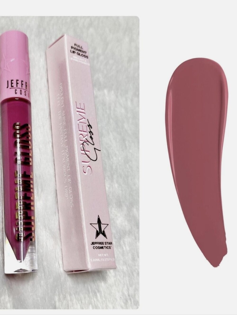 Jeffree Star Supreme Gloss Lip Gloss — No Shame New
